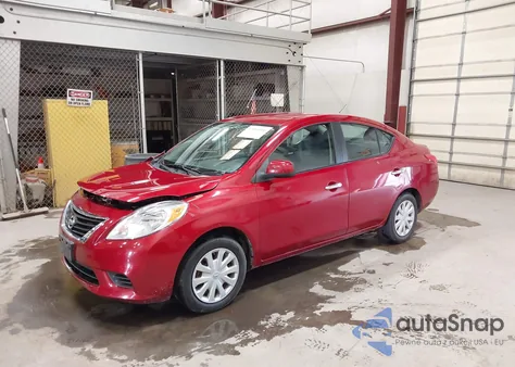 2012 Nissan Versa 1.6 Sv z USA, uszkodzony, nr VIN 3N1CN7AP2CL840679
